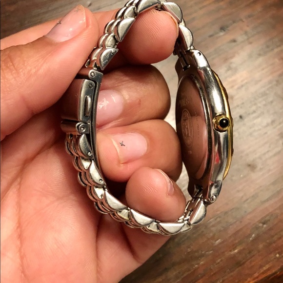 Vintage Fendi two tone swiss made watch - Picture 5 of 5